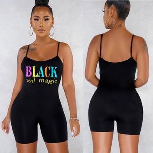 Black Girl Magic Romper